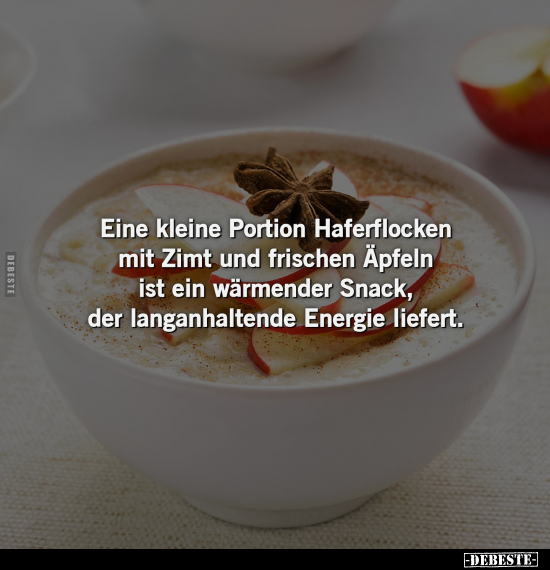 Eine kleine Portion Haferflocken.. - Lustige Bilder | DEBESTE.de