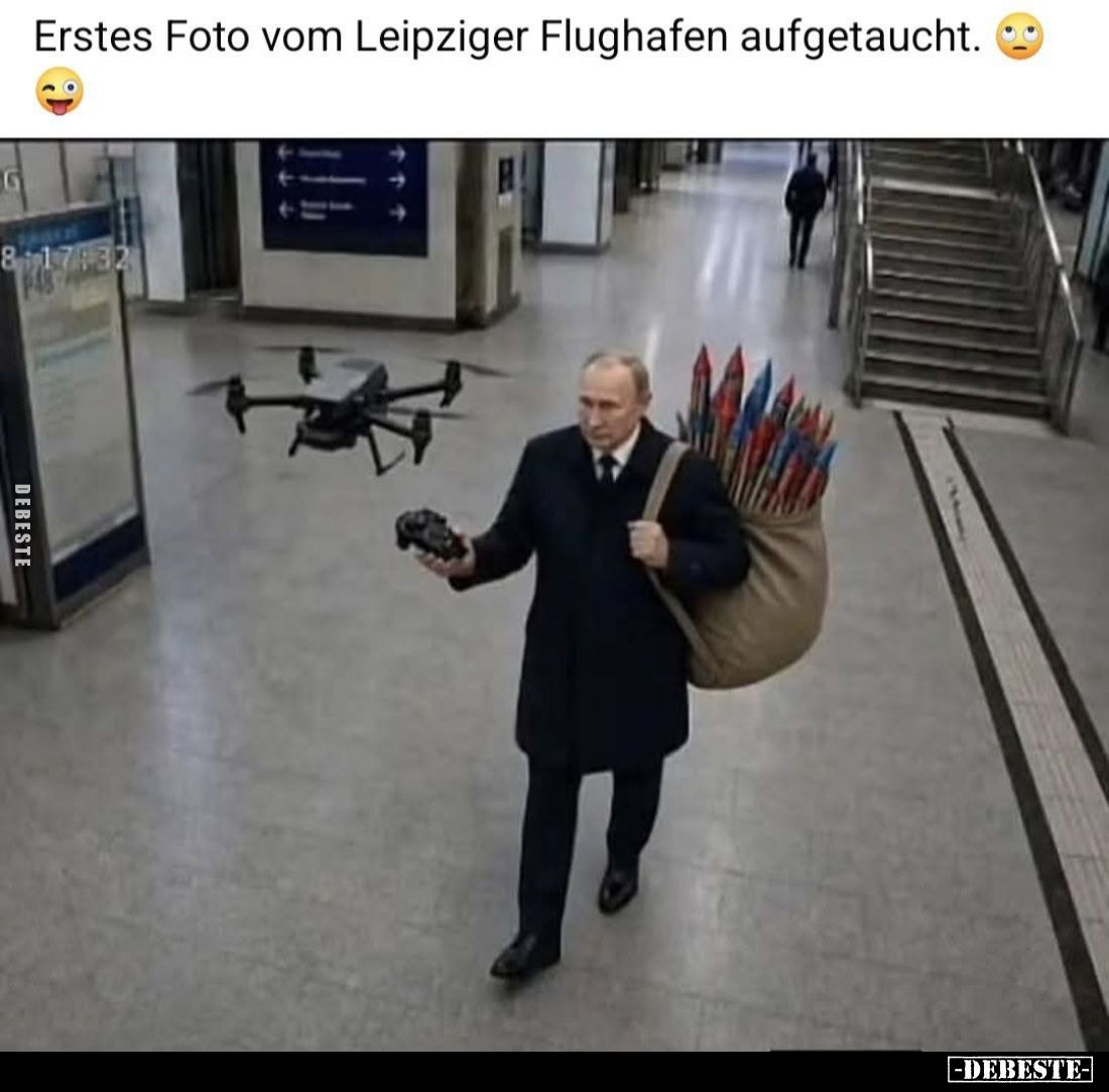 Erstes Foto vom Leipziger Flughafen aufgetaucht.