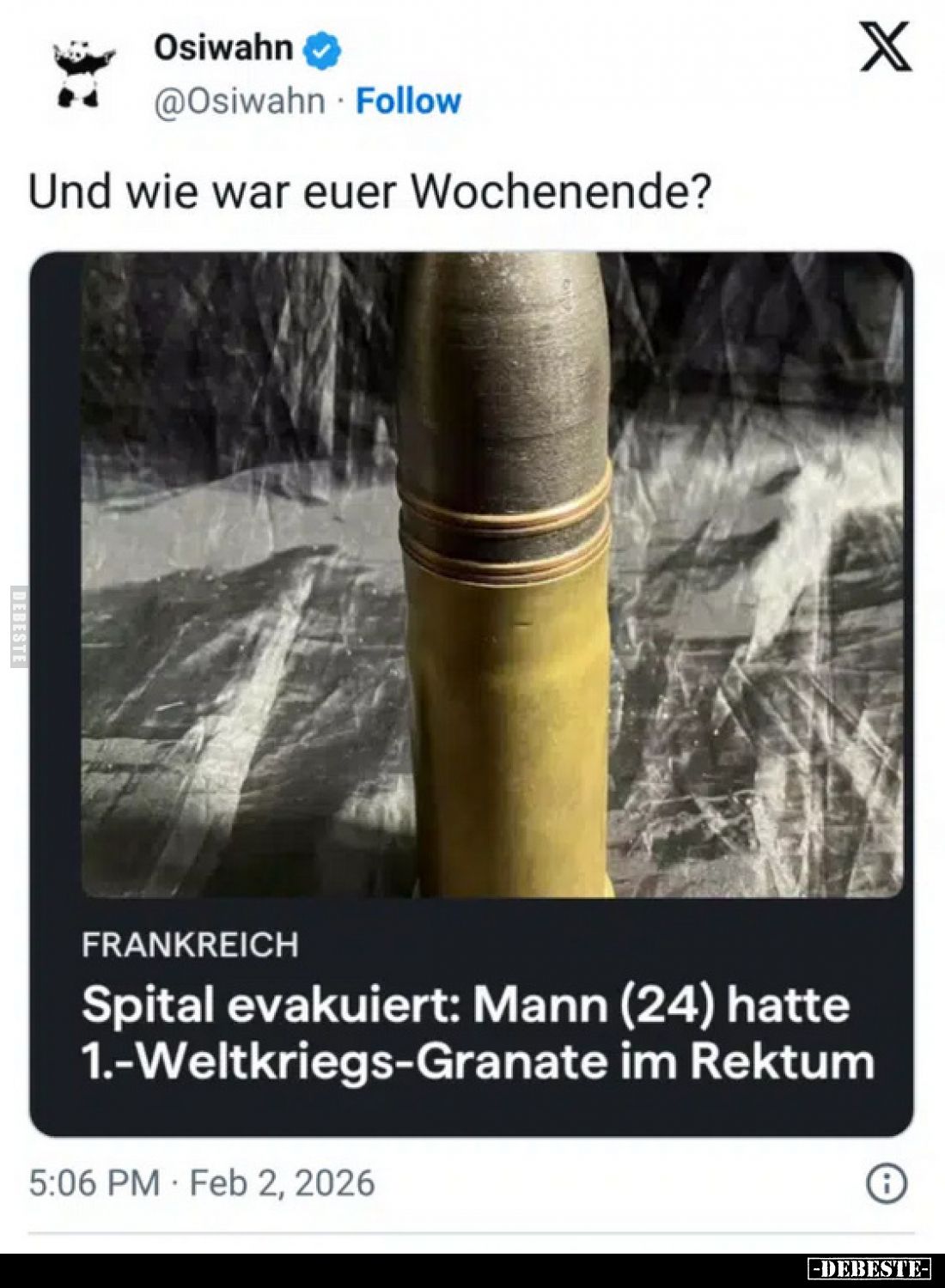 Und wie war euer Wochenende?