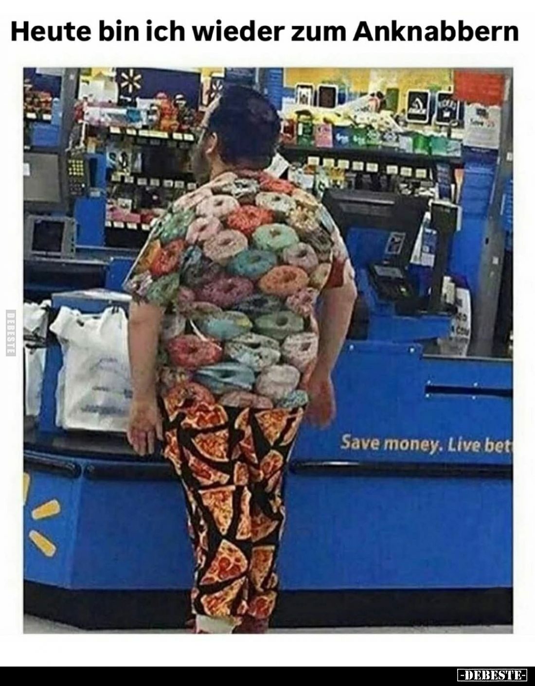 Heute bin ich wieder zum Anknabbern.