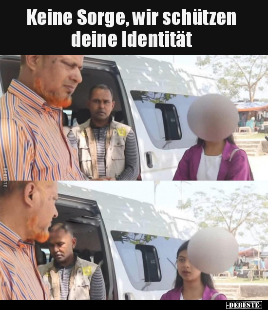 Keine Sorge, wir schützen deine Identität