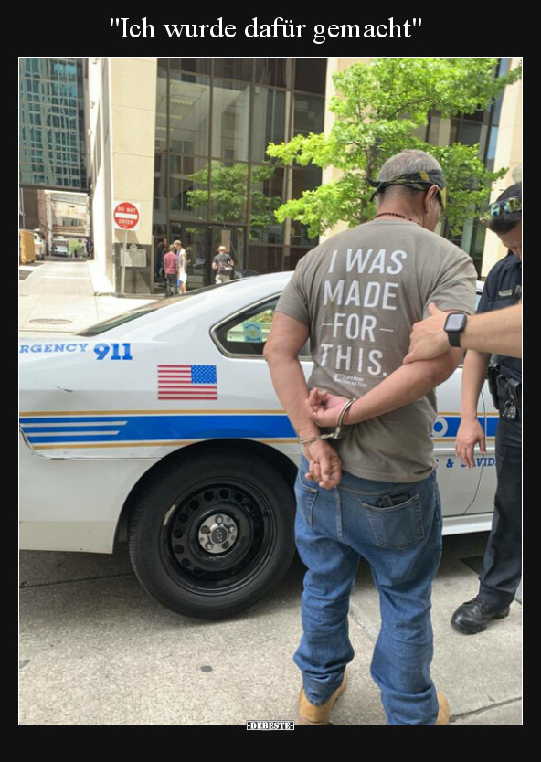 "Ich wurde dafür gemacht"
