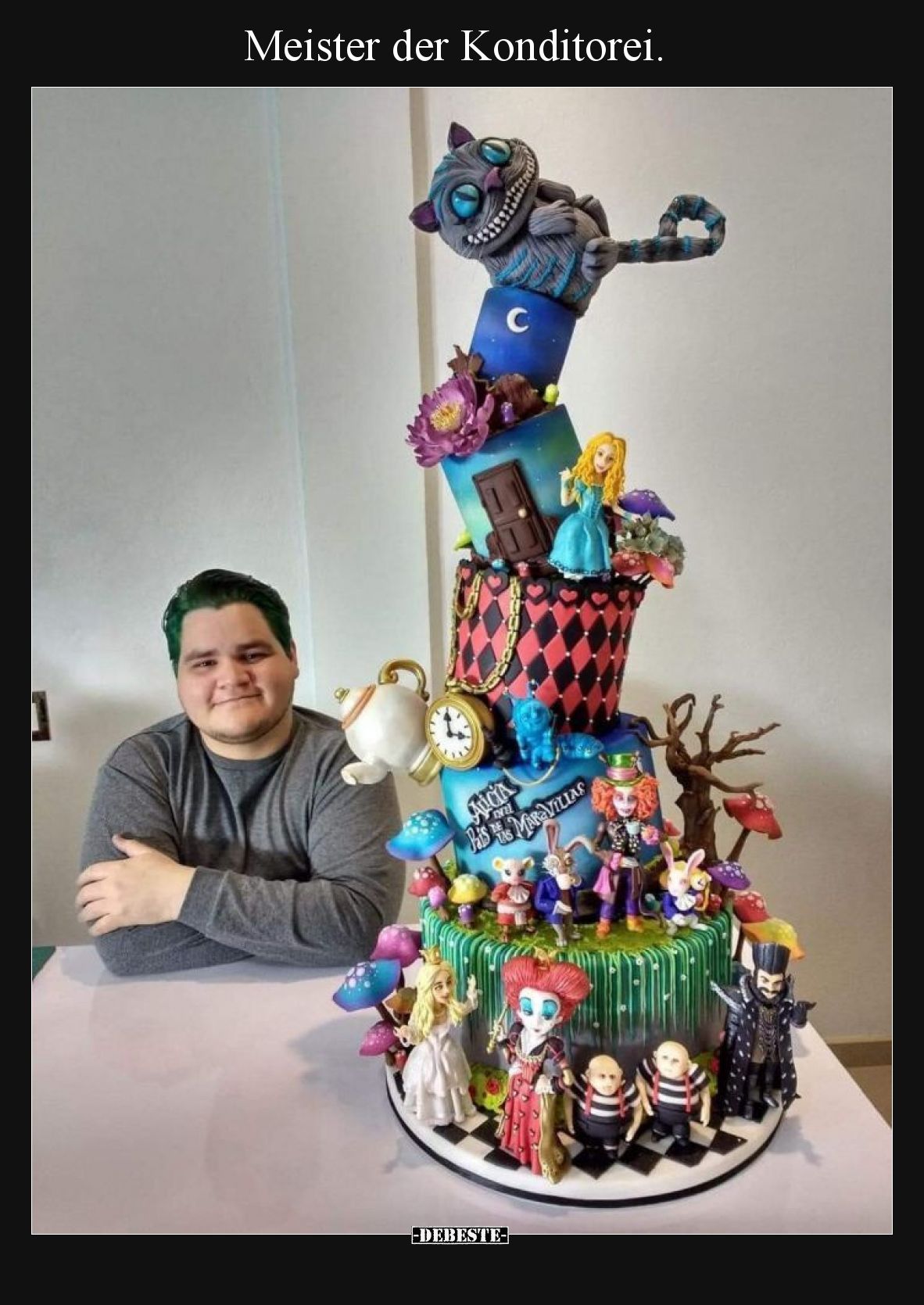 Meister der Konditorei.