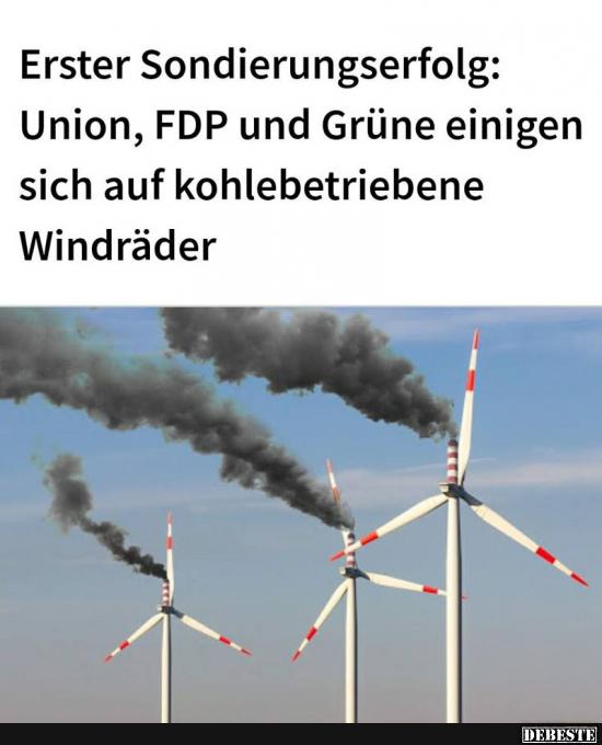 Erster Sondierungserfolg..