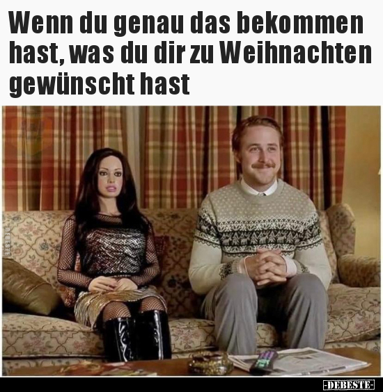 Wenn du genau das bekommen hast, was du dir zu Weihnachten.. - Lustige Bilder | DEBESTE.de