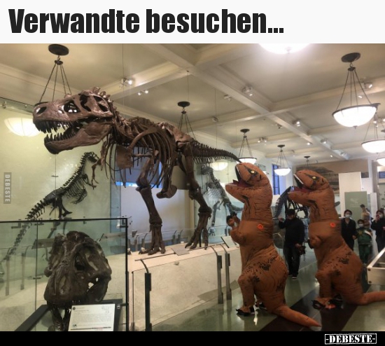 Verwandte besuchen...