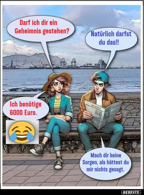 Darf ich dir ein Geheimnis gestehen?.. - Lustige Bilder | DEBESTE.de