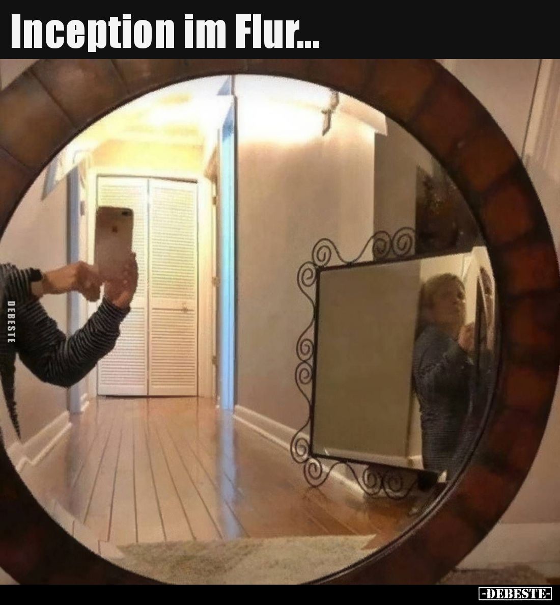 Inception im Flur...