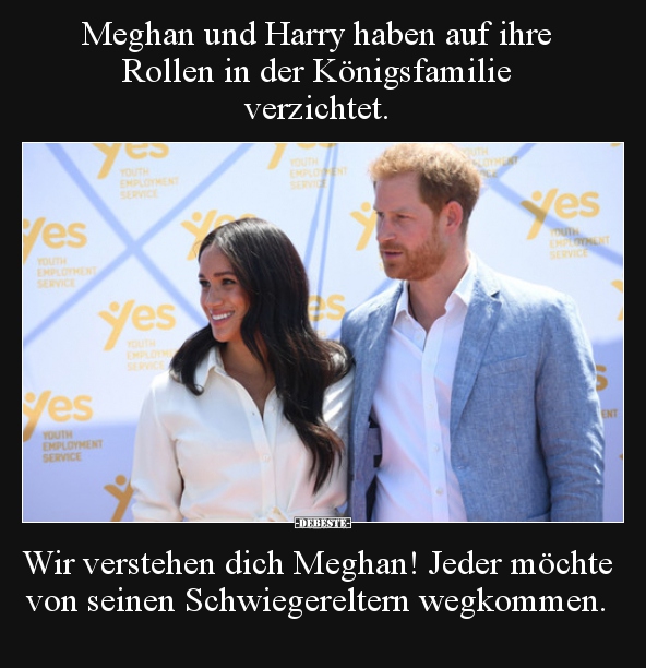 Meghan Und Harry Haben Auf Ihre Rollen In Der.. - DEBESTE.de