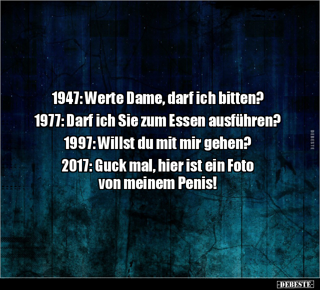 1947: Werte Dame, darf ich bitten?.. - Lustige Bilder | DEBESTE.de