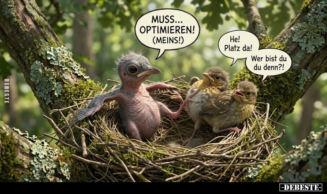 Muss... optimieren! (meins!) -
He! Platz da! -
Wer bist du du denn?!