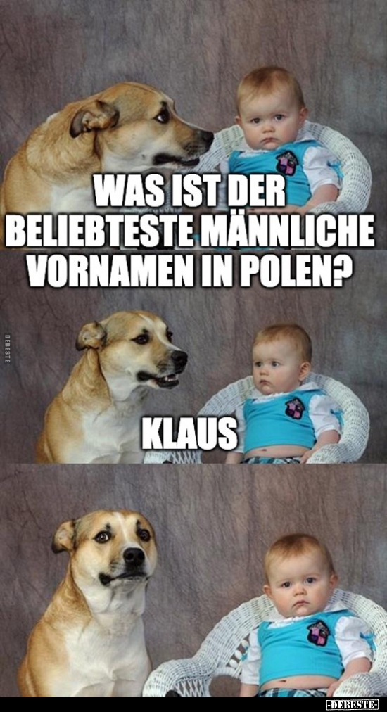 Was ist der beliebteste männliche Vornamen in Polen?..