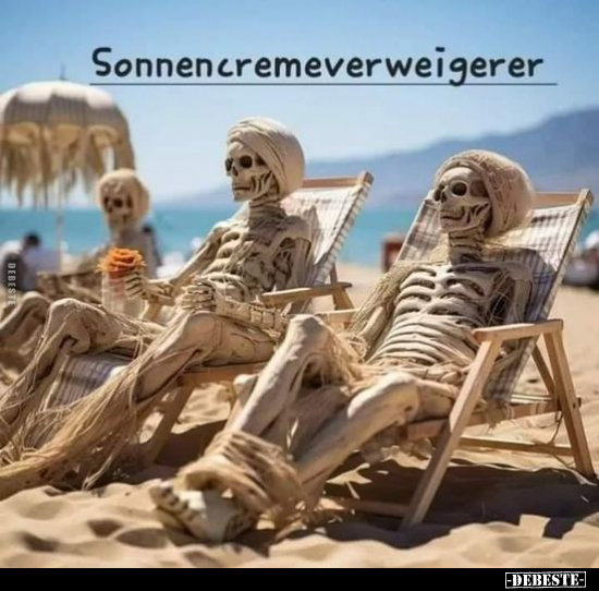 Sonnencremeverweigerer.. - Lustige Bilder | DEBESTE.de