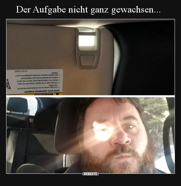 Der Aufgabe nicht ganz gewachsen