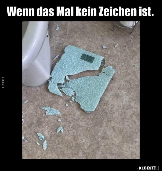 Wenn das Mal kein Zeichen ist...