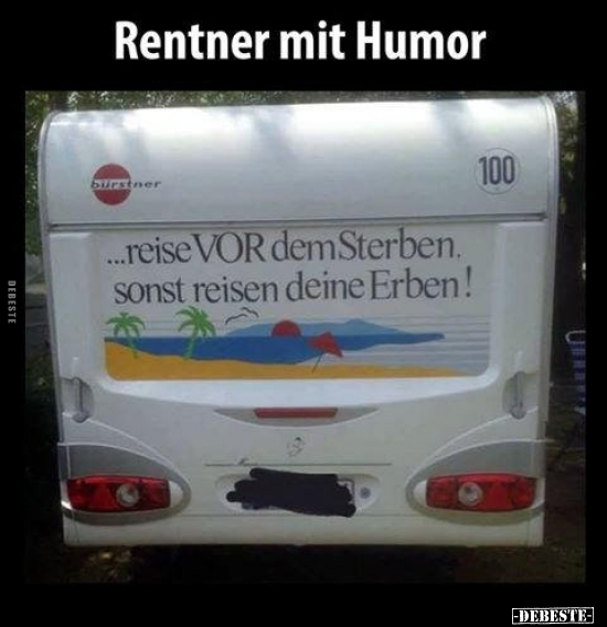 Rentner mit Humor.. - Lustige Bilder | DEBESTE.de