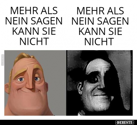 Mehr als nein sagen kann sie nicht.. - Lustige Bilder | DEBESTE.de