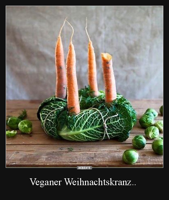 Veganer Weihnachtskranz.. - Lustige Bilder | DEBESTE.de