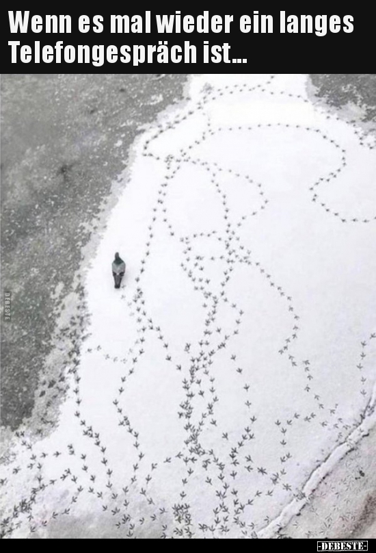 Wenn es mal wieder ein langes Telefongespräch ist...