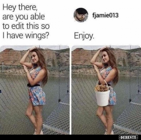 Man hilft ja gerne..