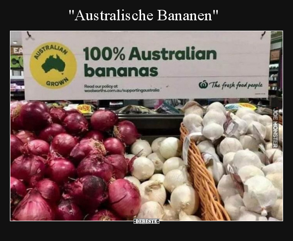"Australische Bananen".. - Lustige Bilder | DEBESTE.de