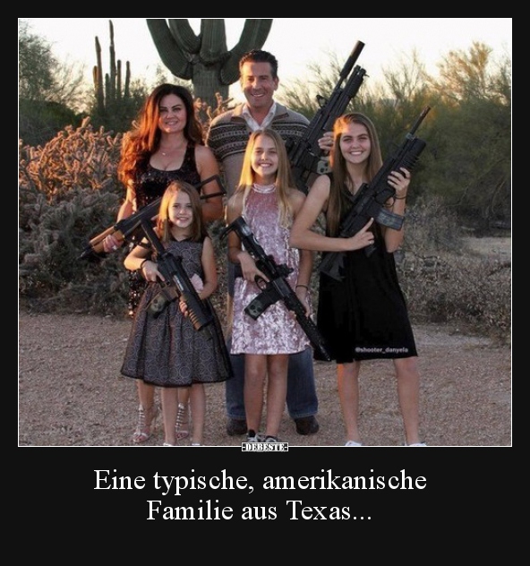 Eine typische, amerikanische Familie aus Texas... - Lustige Bilder | DEBESTE.de