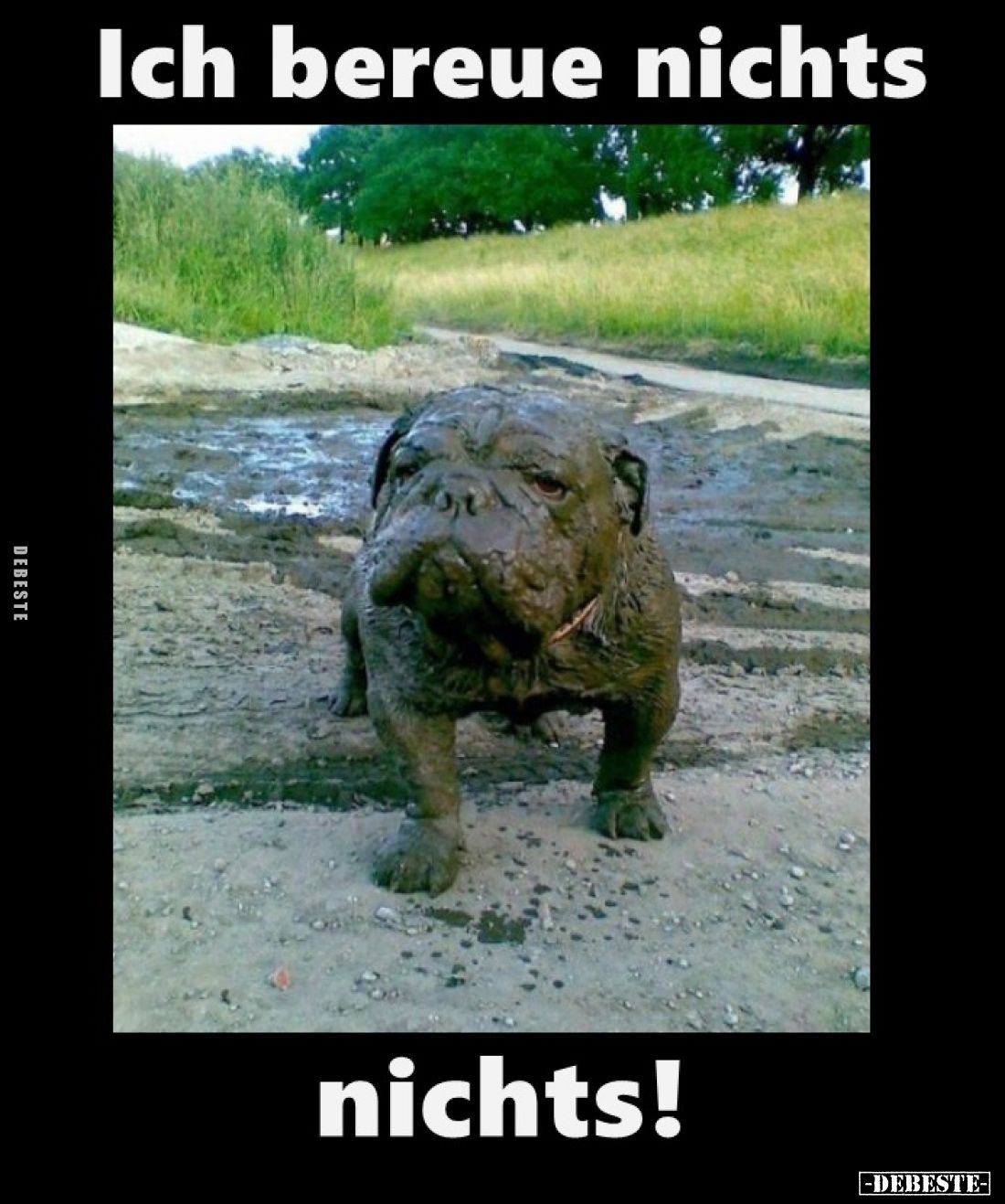 Ich bereue nichts
nichts!