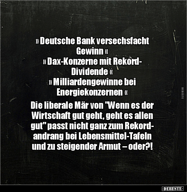 Deutsche Bank versechsfacht Gewinn.. - Lustige Bilder | DEBESTE.de