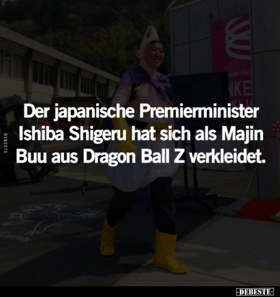 Der japanische Premierminister Ishiba Shigeru.. - Lustige Bilder | DEBESTE.de