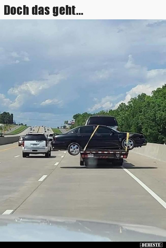 Doch das geht...