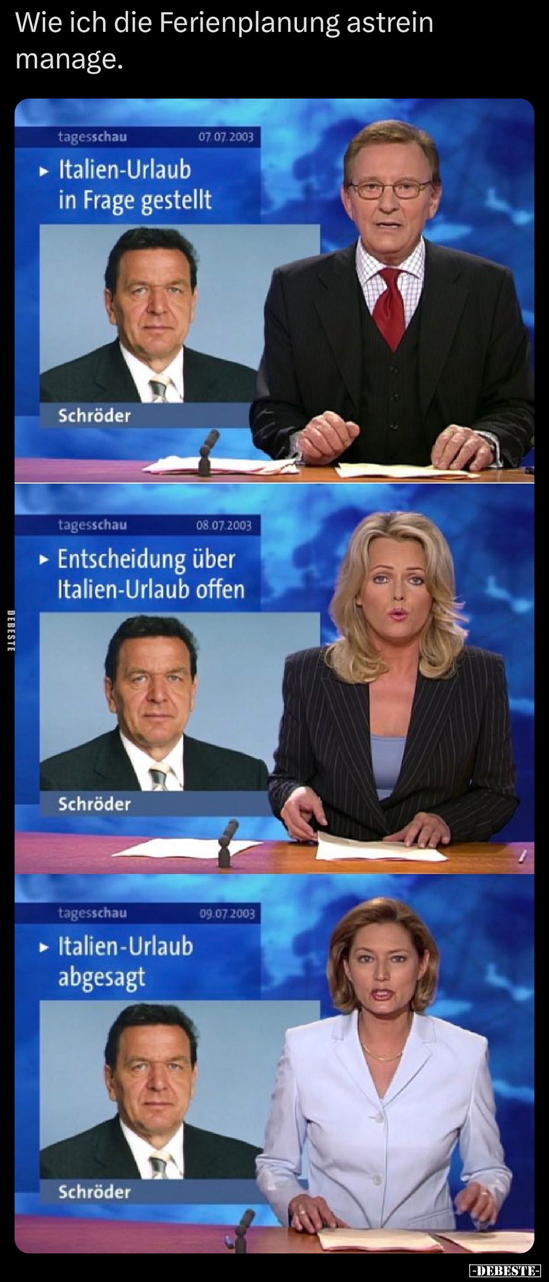 Wie ich die Ferienplanung astrein manage.