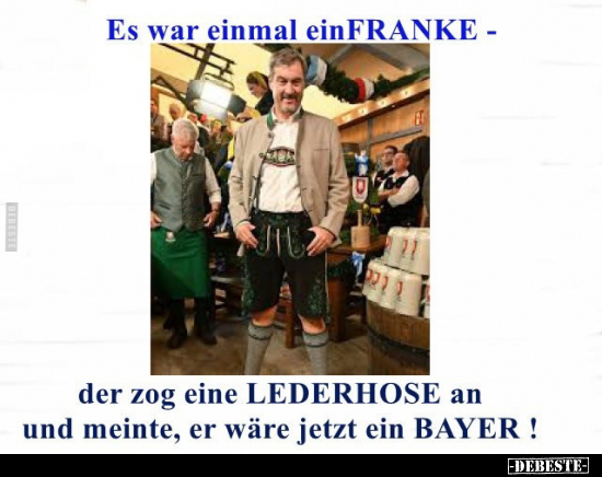 Es war einmal ein FRANKE.. - Lustige Bilder | DEBESTE.de