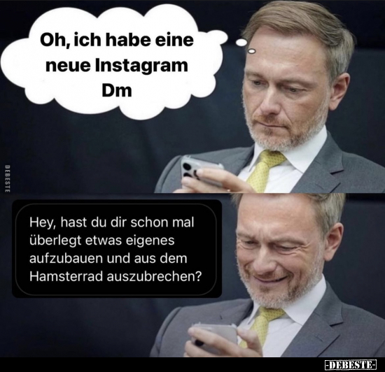 Oh, ich habe eine neue Instagram Dm.. - Lustige Bilder | DEBESTE.de
