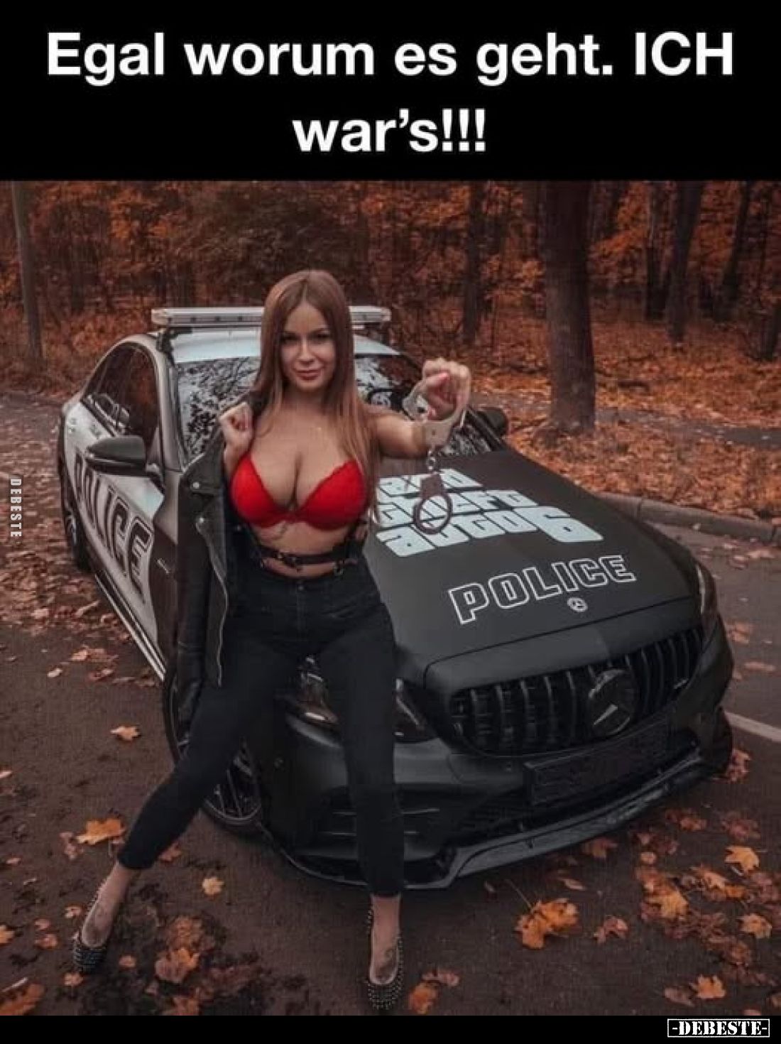 Egal worum es geht. ICH war's!!!