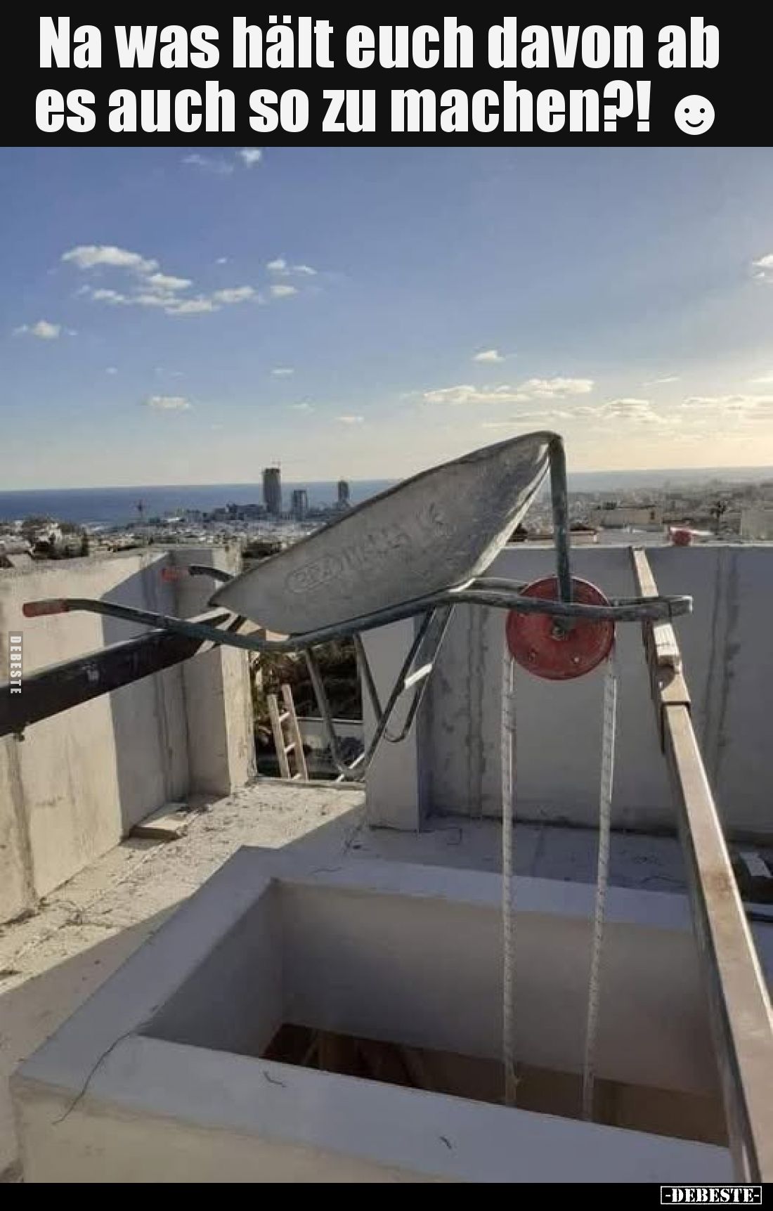 Na was hält euch davon ab es auch so zu machen?!