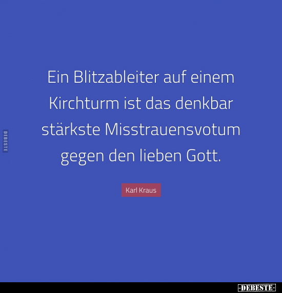 Ein Blitzableiter auf einem Kirchturm.. - Lustige Bilder | DEBESTE.de