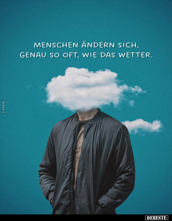 Menschen, Genau, Wetter