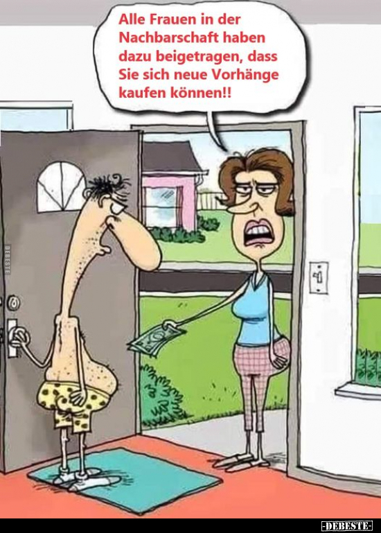 Alle Frauen in der Nachbarschaft haben dazu beigetragen.. - Lustige Bilder | DEBESTE.de
