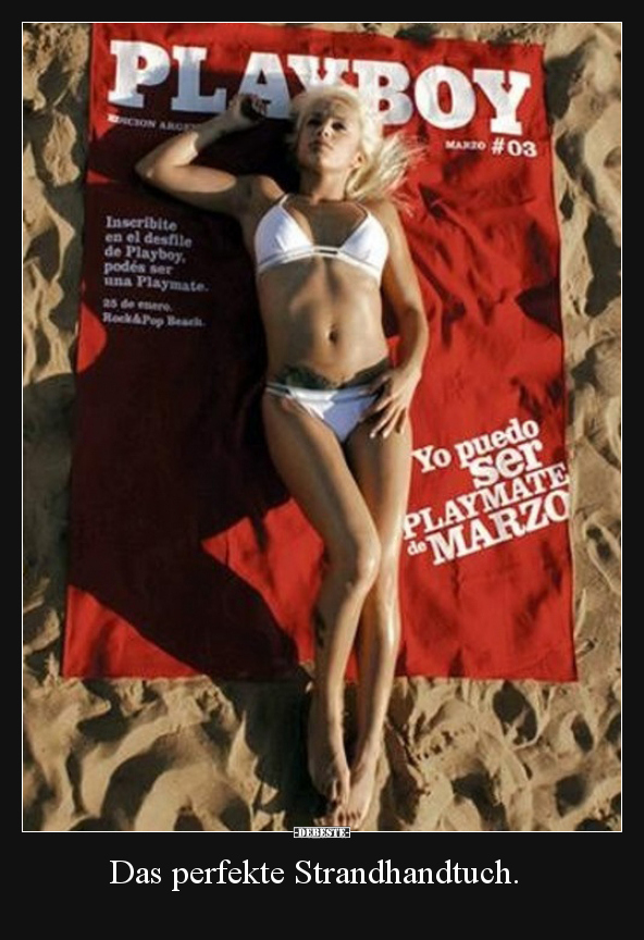 Das perfekte Strandhandtuch...