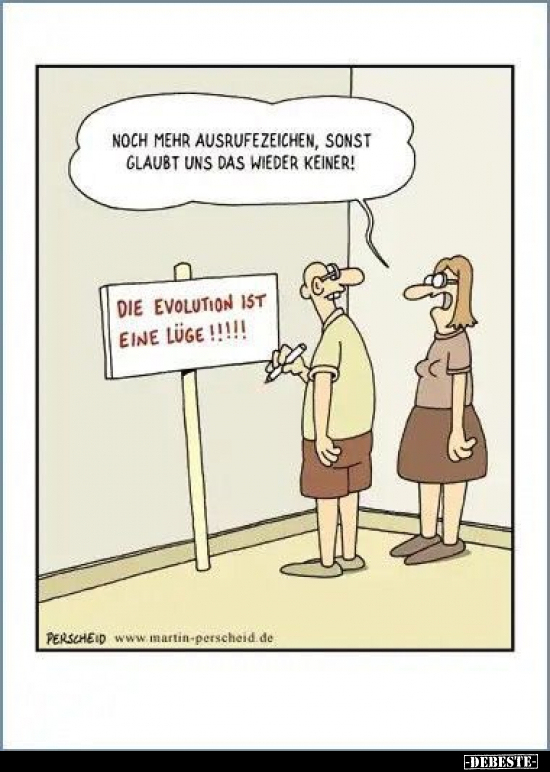 Noch mehr Ausrufezeichen, sonst glaubt uns das wieder..