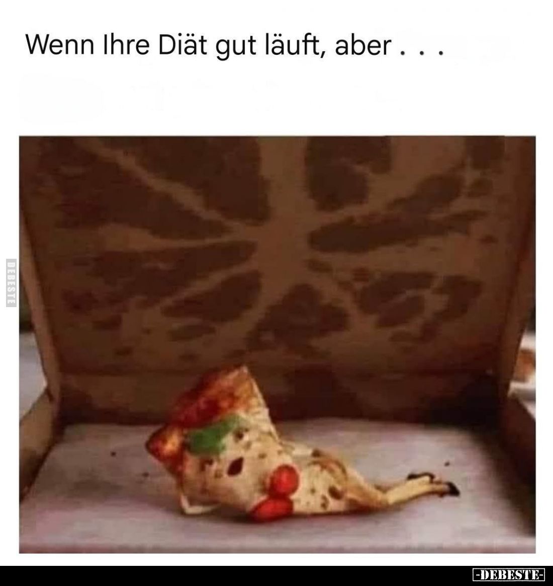 Wenn Ihre Diät gut läuft, aber...