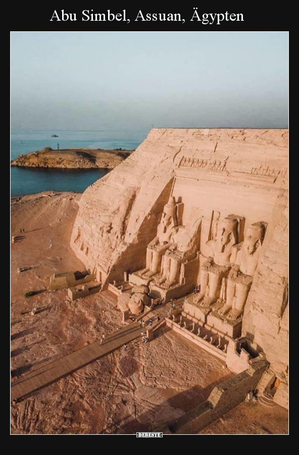 Abu Simbel, Assuan, Ägypten..