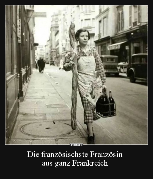 Die französischste Französin aus ganz Frankreich..