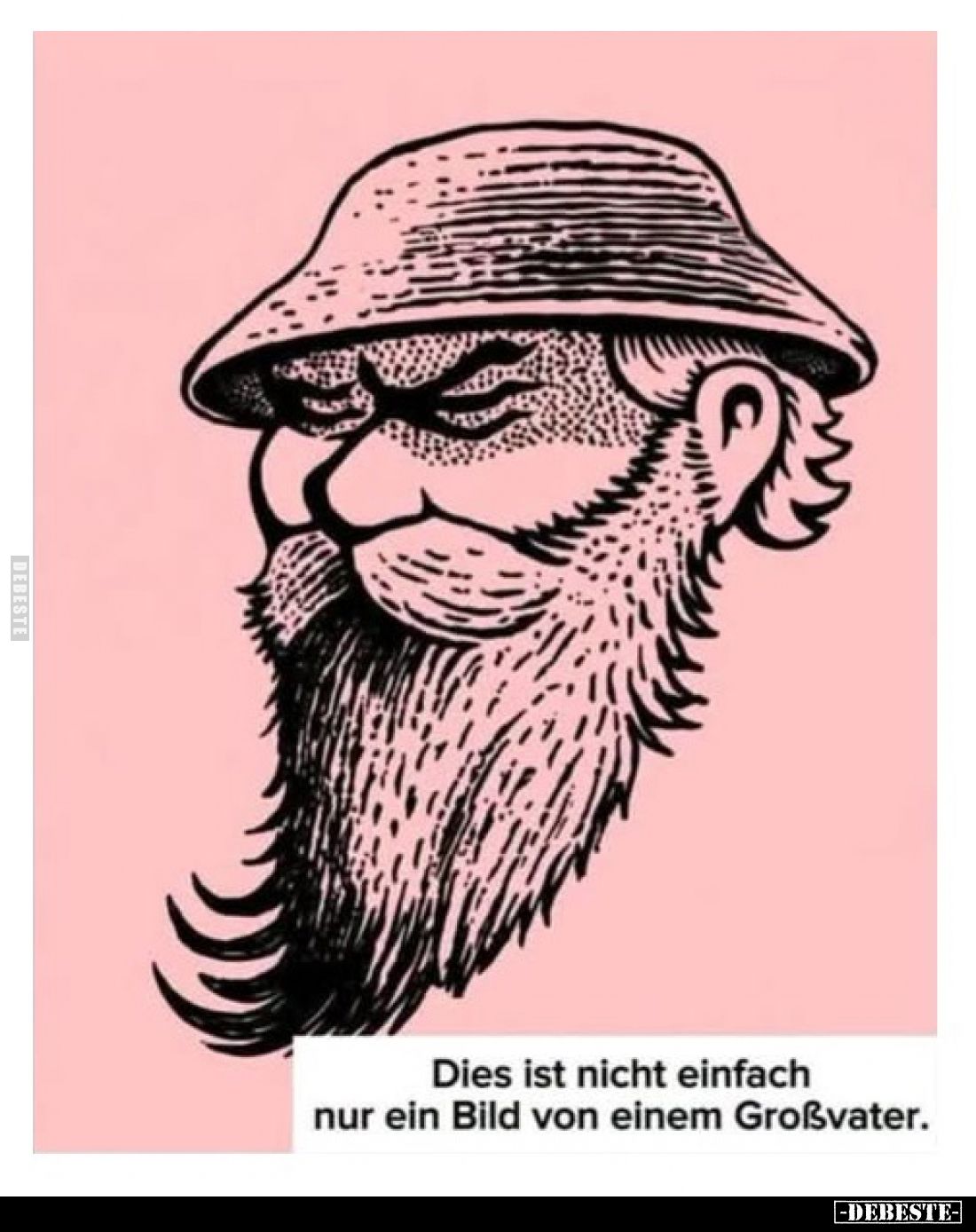 Dies ist nicht einfach nur ein Bild von einem Großvater.