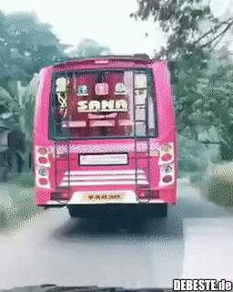 Verrückter Busfahrer in Indien. - Lustige Bilder | DEBESTE.de