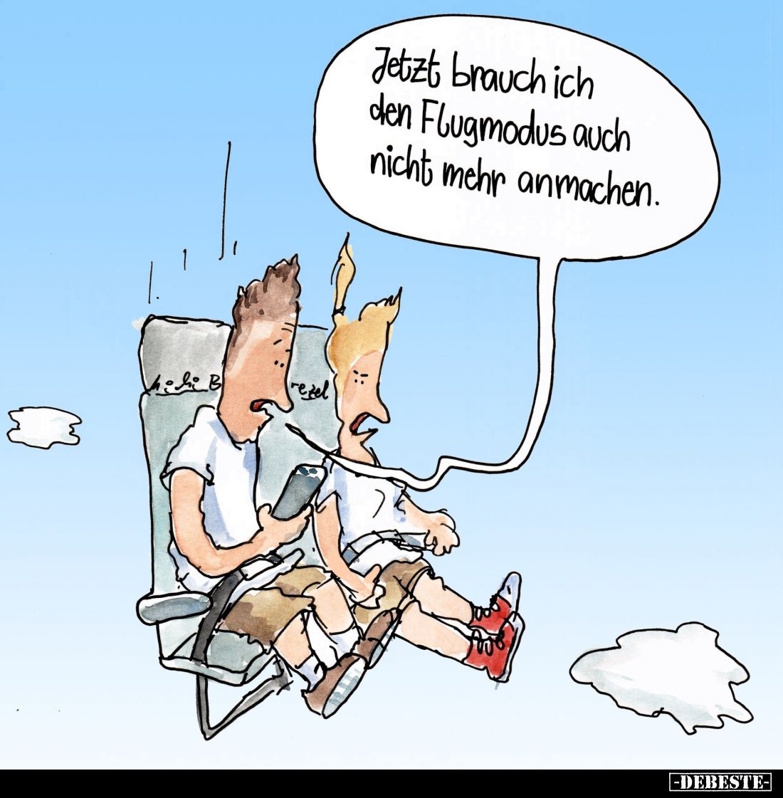 Jetzt brauch ich den Flugmodus... - Lustige Bilder | DEBESTE.de