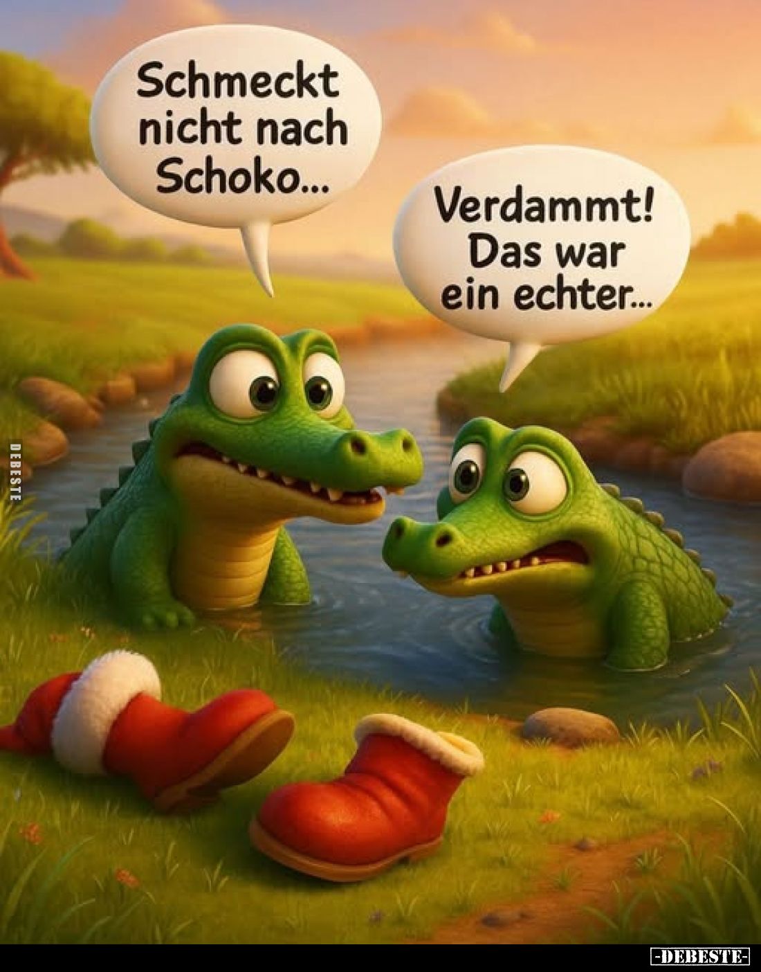 Schmeckt nicht nach Schoko... -
Verdammt!
Das war ein echter...