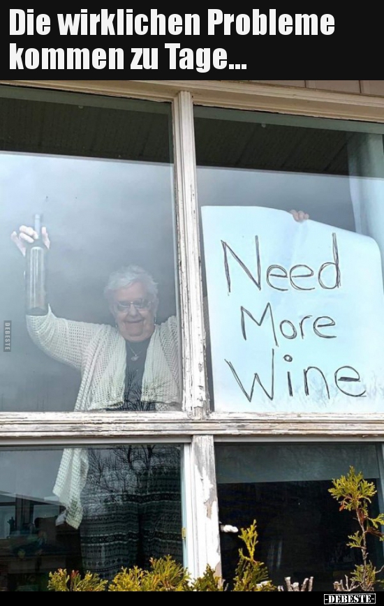 Die wirklichen Probleme kommen zu Tage...