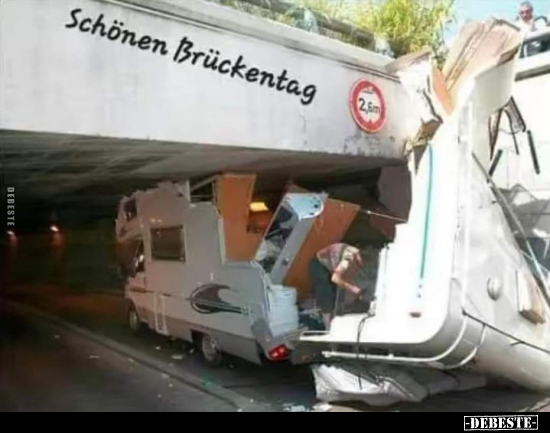 Schönen Brückentag.