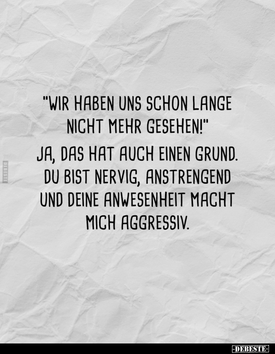 "Wir haben uns schon lange nicht mehr gesehen!".. - Lustige Bilder | DEBESTE.de